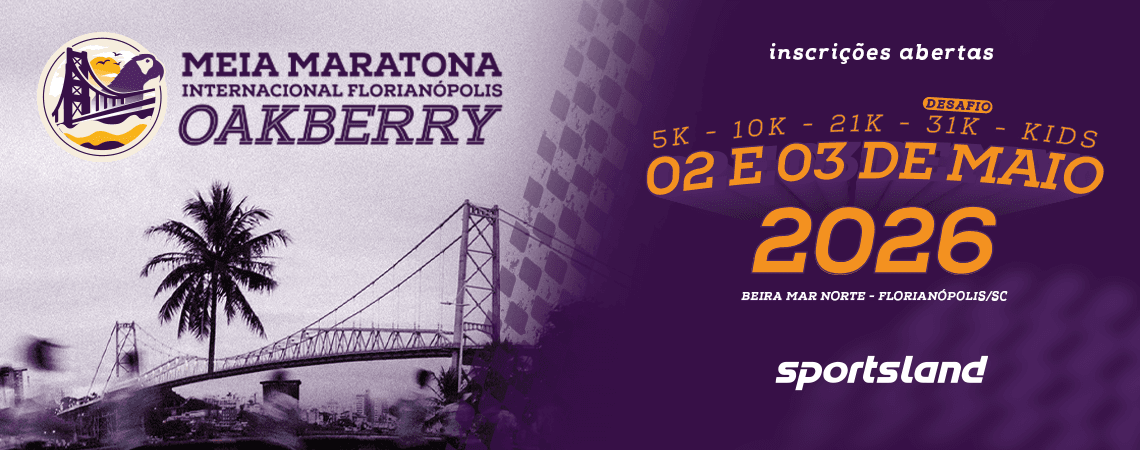 Meia Maratona Internacional De Florianópolis Oakberry 2026